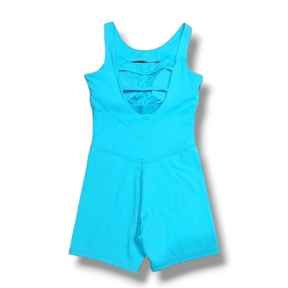 Joy Lab women's blue wave work-out activewear Bodysuit - various sizes - Picture 2 of 10